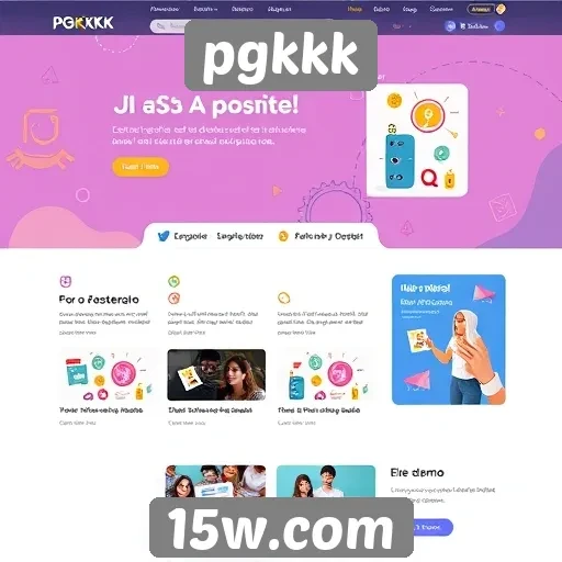 Análise do design e usabilidade do site pgkkk